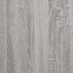 Highboard grå sonoma 62x36x121,5 cm konstruert tre