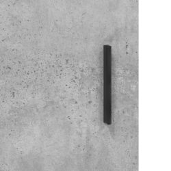 Highboard betonggrå 69,5x31x115 cm konstruert tre