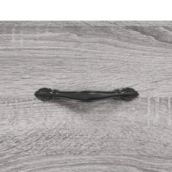 Skohylle grå sonoma 60x35x105 cm konstruert tre