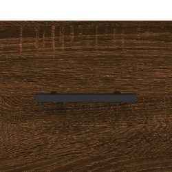 Skohylle brun eik 60x35x105 cm konstruert tre