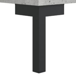 vidaXL Skohylle betonggrå 30x35x105 cm konstruert tre