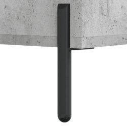 Skohylle betonggrå 30x35x105 cm konstruert tre