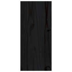 Vinhylle svart 56x25x56 cm heltre furu