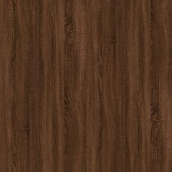 Salongbord brun eik 100×50,5×35 cm konstruert tre