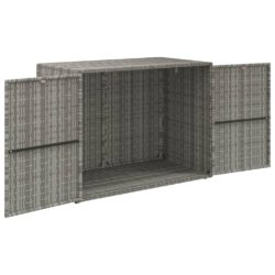Putekasse grå 100×55,5×80 cm polyrotting