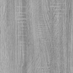 Baderomsskap grå sonoma 30x30x179 cm konstruert tre