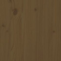 Hagebord honningbrun 82,5×82,5×76 cm heltre furu
