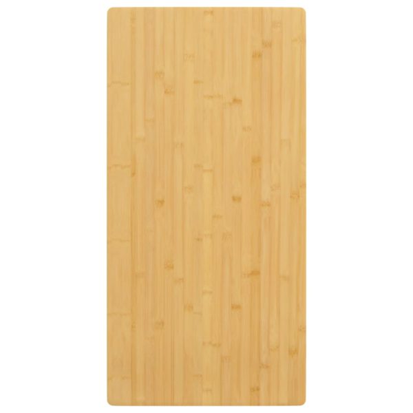 Bordplate 50x100x2,5 cm bambus