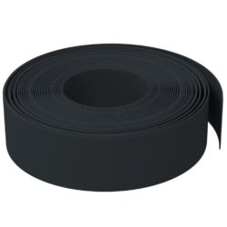 Hagekanter 4 stk svart 10 m 15 cm polyetylen