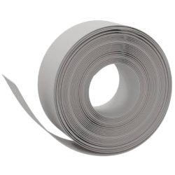 Hagekanter 4 stk grå 10 m 20 cm polyetylen