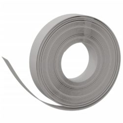 Hagekant grå 10 m 10 cm polyetylen