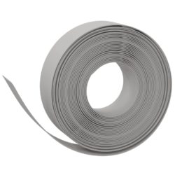 vidaXL Hagekant grå 10 m 15 cm polyetylen