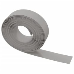 vidaXL Hagekant grå 10 m 15 cm polyetylen