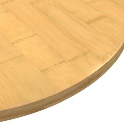 Bordplate Ø70×1,5 cm bambus