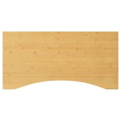 vidaXL Skrivebordsplate 100x50x1,5 cm bambus