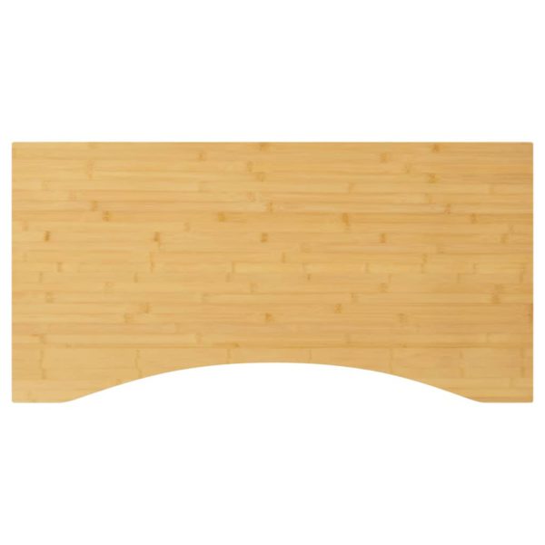 vidaXL Skrivebordsplate 110x55x1,5 cm bambus