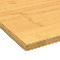 Skrivebordsplate 110x55x1,5 cm bambus