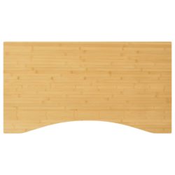 vidaXL Skrivebordsplate 110x60x1,5 cm bambus