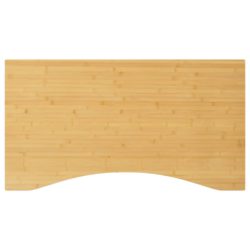 vidaXL Skrivebordsplate 100x60x2,5 cm bambus