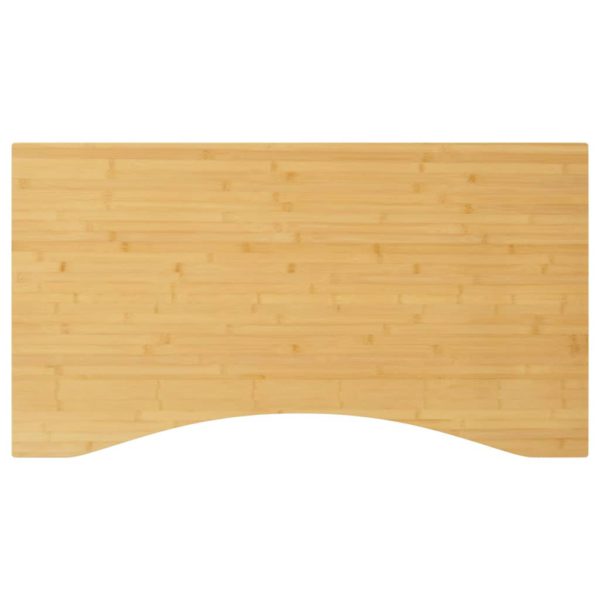 vidaXL Skrivebordsplate 100x60x2,5 cm bambus