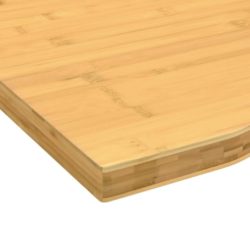 Skrivebordsplate 100x60x2,5 cm bambus
