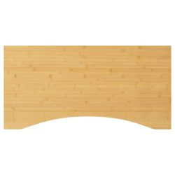 vidaXL Skrivebordsplate 100x50x4 cm bambus