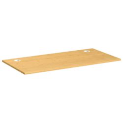 Skrivebordsplate 110x55x1,5 cm bambus