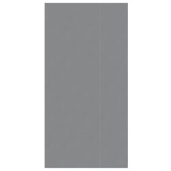 Bassengduk lysegrå 640×321 cm polyester geotekstil