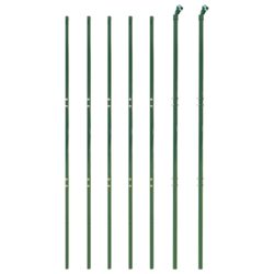 Nettinggjerde grønn 1,4×10 m galvanisert stål