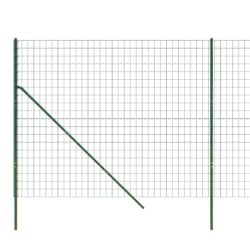 Nettinggjerde grønn 1,4×10 m galvanisert stål