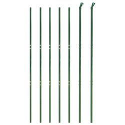 Nettinggjerde grønn 2,2×10 m galvanisert stål