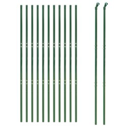 Nettinggjerde grønn 2,2×25 m galvanisert stål
