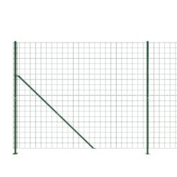 Nettinggjerde med flens grønn 1,6×10 m