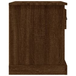 Nattbord brun eik 39x39x47,5 cm konstruert tre