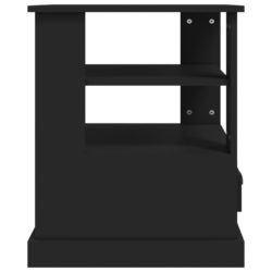 vidaXL Sidebord svart 50x50x60 cm konstruert tre
