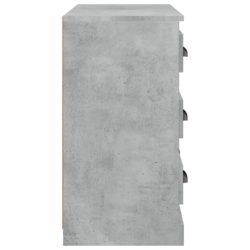 Skjenk betonggrå 70×35,5×67,5 cm konstruert tre