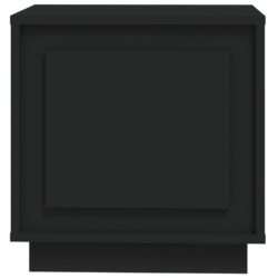 Nattbord svart 44x35x45 cm konstruert tre