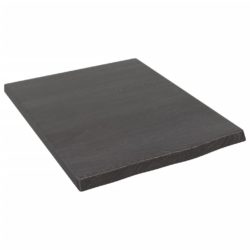 Benkeplate til bad mørkegrå 40x50x2 cm behandlet heltre
