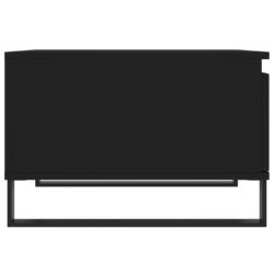 Salongbord svart 55x55x36,5 cm konstruert tre