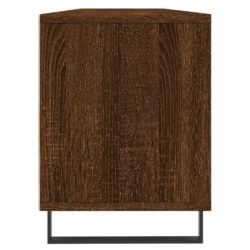 TV-benk brun eik 150x30x44,5 cm konstruert tre