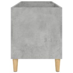 Hifi-benk betonggrå 74,5x38x48 cm konstruert tre