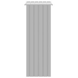 Fuglebur grå 115x78x200 cm galvanisert stål