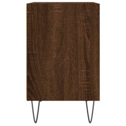 Nattbord brun eik 40x30x50 cm konstruert tre