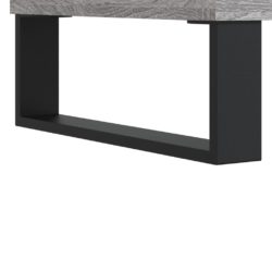 Nattbord grå sonoma 40x30x50 cm konstruert tre