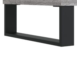 Nattbord grå sonoma 40x35x69 cm konstruert tre