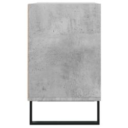 TV-benk betonggrå 69,5x30x50 cm konstruert tre