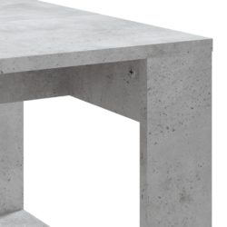 Salongbord betonggrå 102x50x35 cm konstruert tre