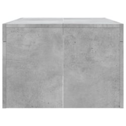 Salongbord betonggrå 102x50x36 cm konstruert tre