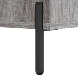 Highboard grå sonoma 34,5×32,5×180 cm konstruert tre