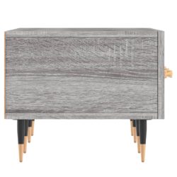 TV-benk grå sonoma 150x36x30 cm konstruert tre